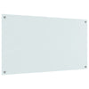 Køkken Backsplash Hvid 110x60x0,6 cm Hærdet Glas