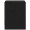 Natbord 2 stk Sort Eg 45x34x44,5 cm Konstrueret Træ
