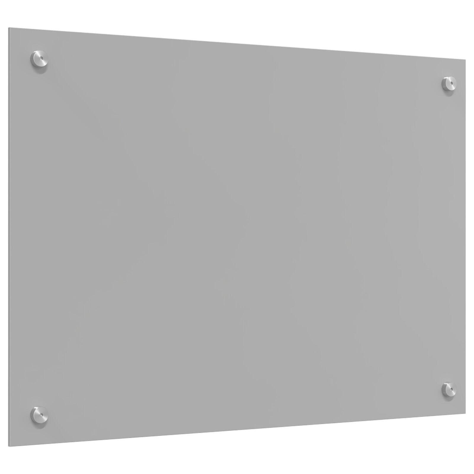 Køkken Sprøjteliste Lys Grå 70x50x0,6 cm Hærdet Glas