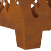 Grillplads Fyrkantet 40x40x40 cm Vejrbestandig Stål