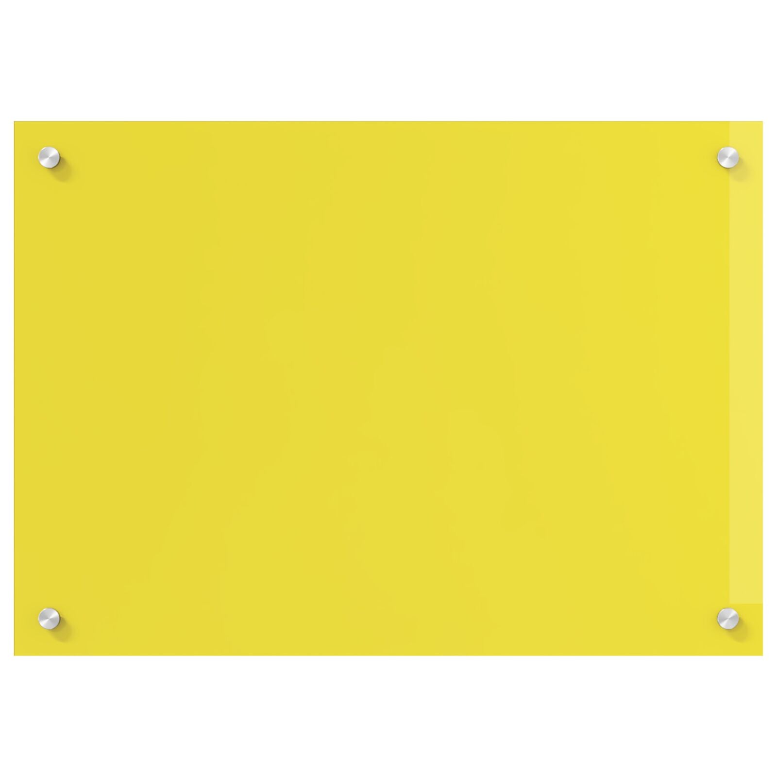 Køkken Bagvæg Gul 70x60x0,6 cm Hærdet Glas