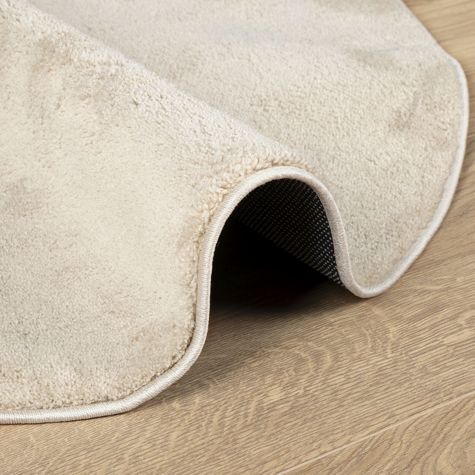 Beige område 140x200 cm Polyester skridsikker