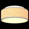 Loftlampe med Stjernet Lampskærm Grå Ø 30 cm E27