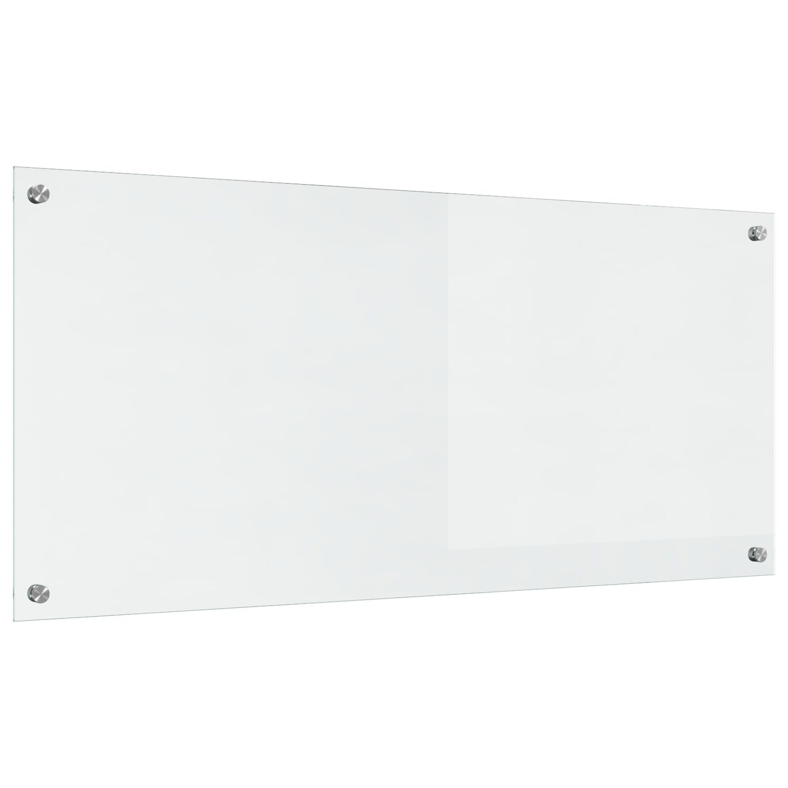 Køkkenbaksplade Transparent 110x50x0,6 cm Hærdet Glas