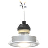 Indbyggede spotlights 6 stk Runde GU10 Sølv Ø91 mm
