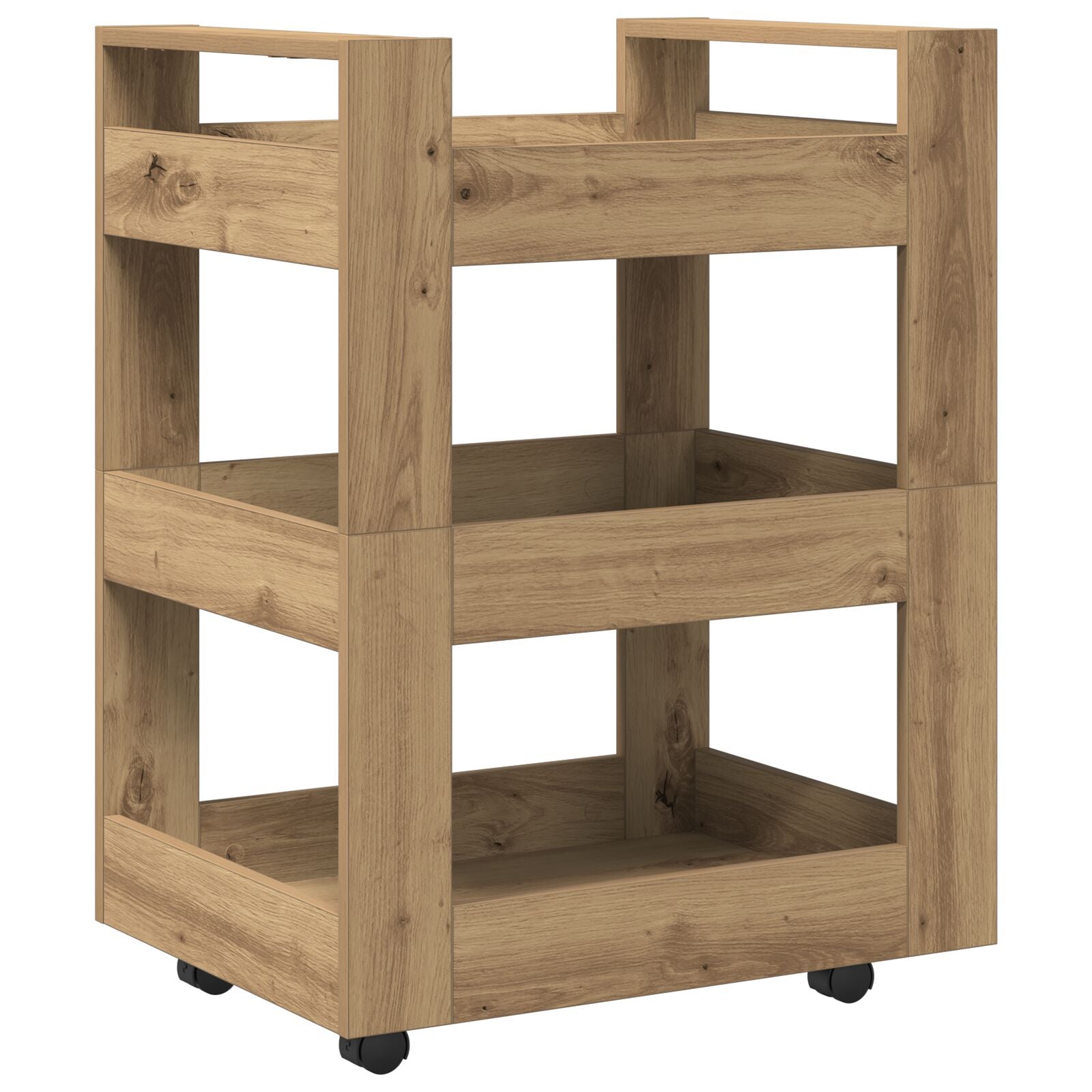 Køkkenvogn Artisan Eg 60x45x80 cm Engineered Wood
