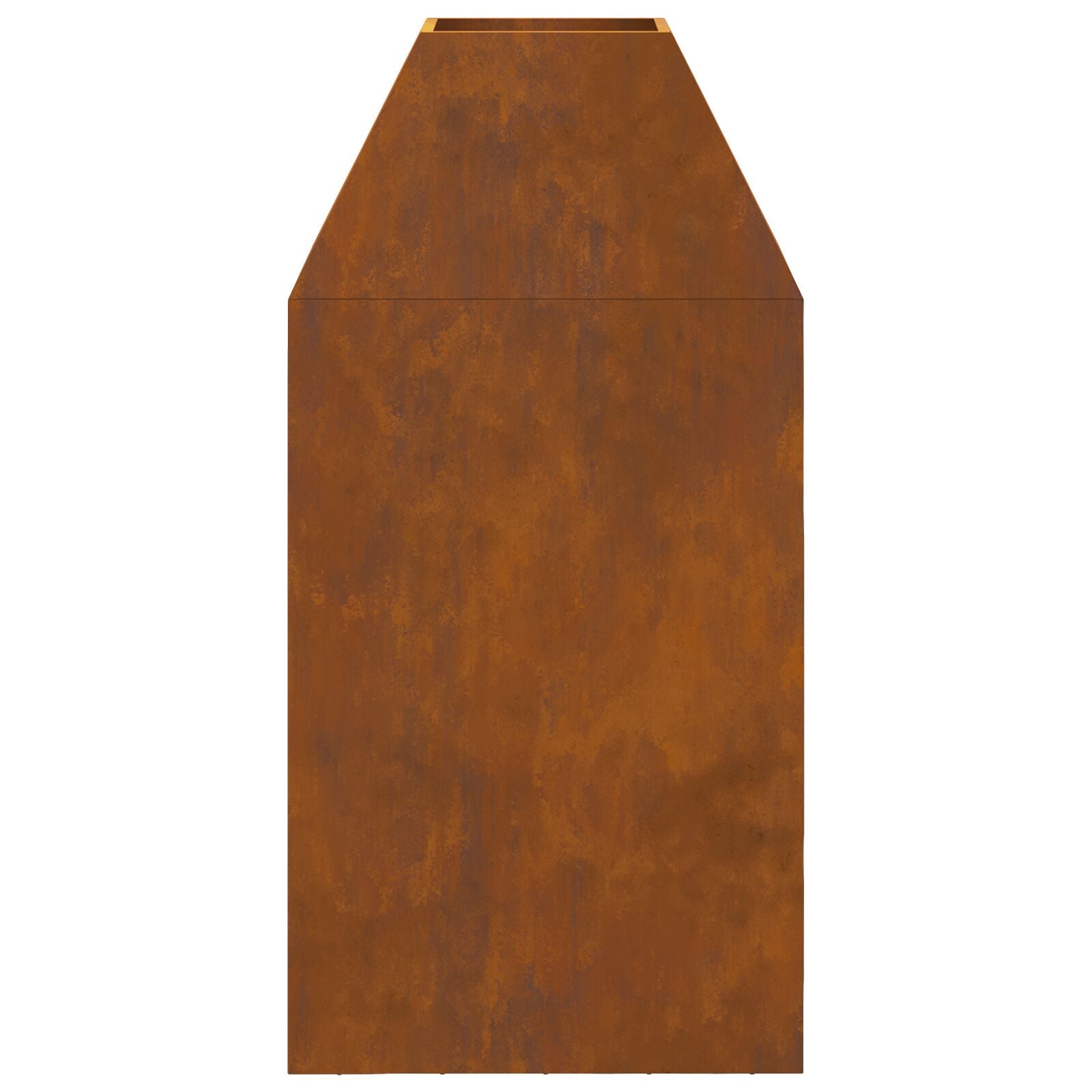 Brandovn 50x50x100 cm Vejrresistent Stål