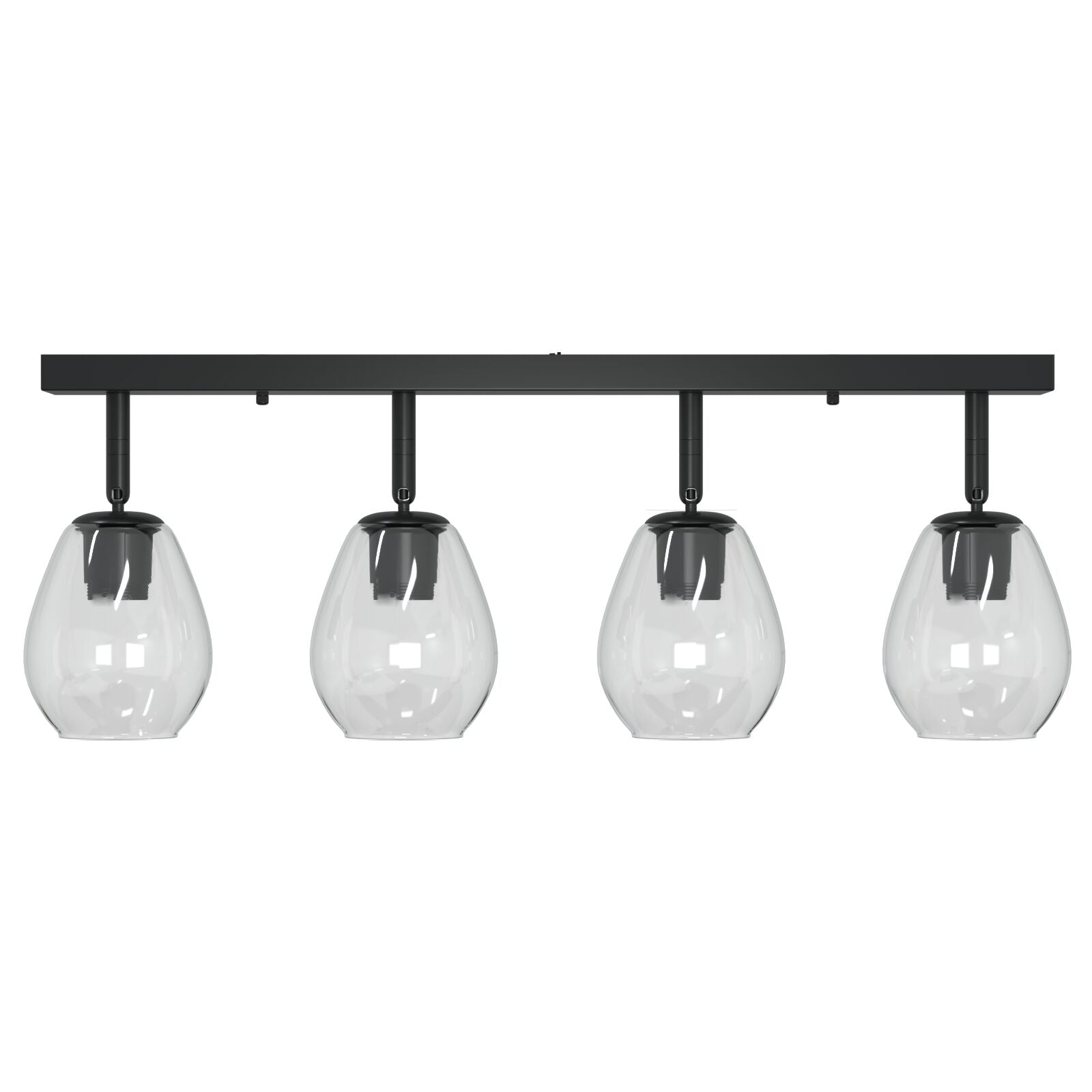 Loftlamper med justerbar glasskærm Anthracite E27