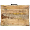 Køkkenvogn 55x40x80 cm Solid Groft Mangotræ