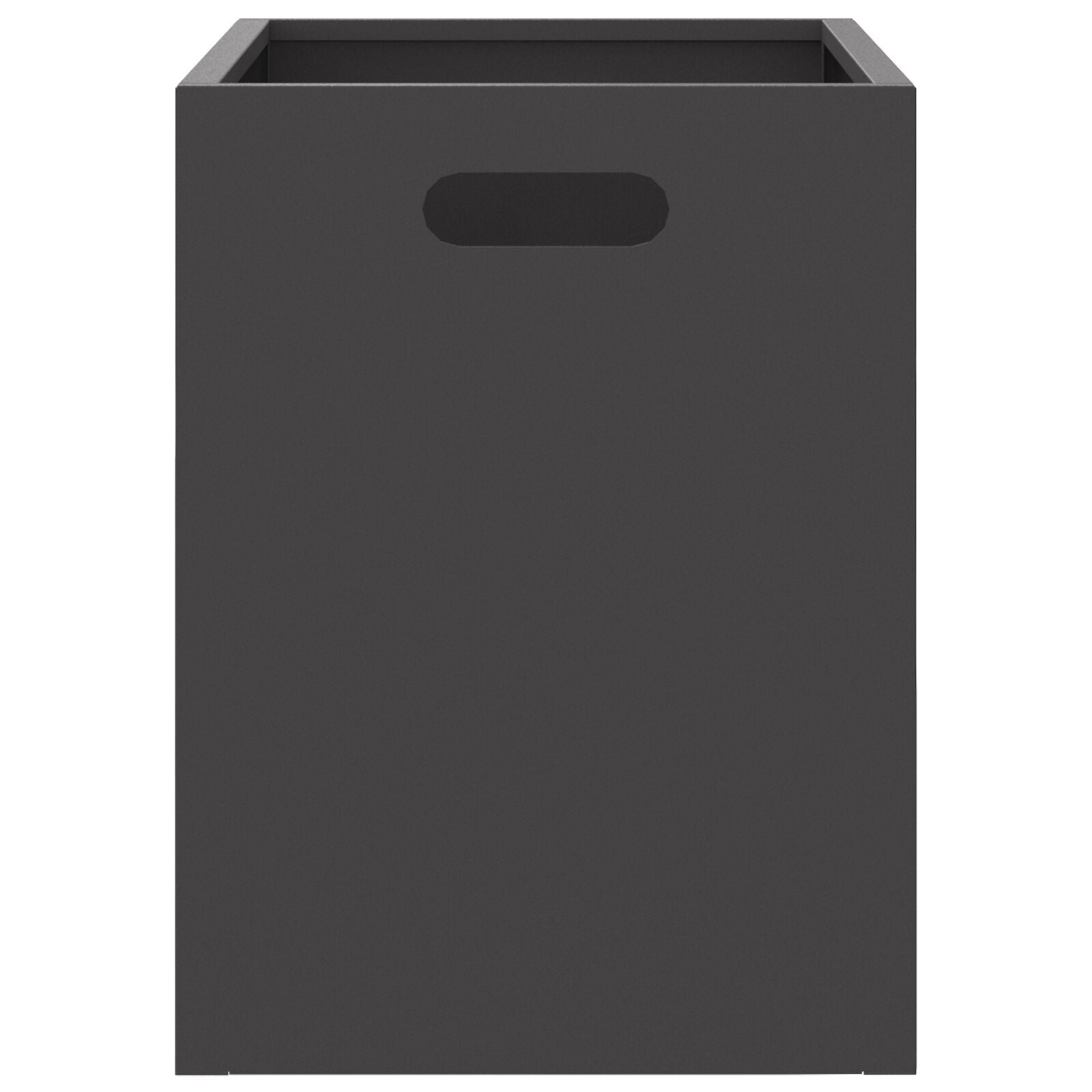 Fyrfadslys Rektangulær Sort 50x30x40 cm Stål