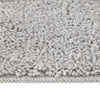 Fluffy Tæppe med Latex Baggrund Grå 160x160 cm