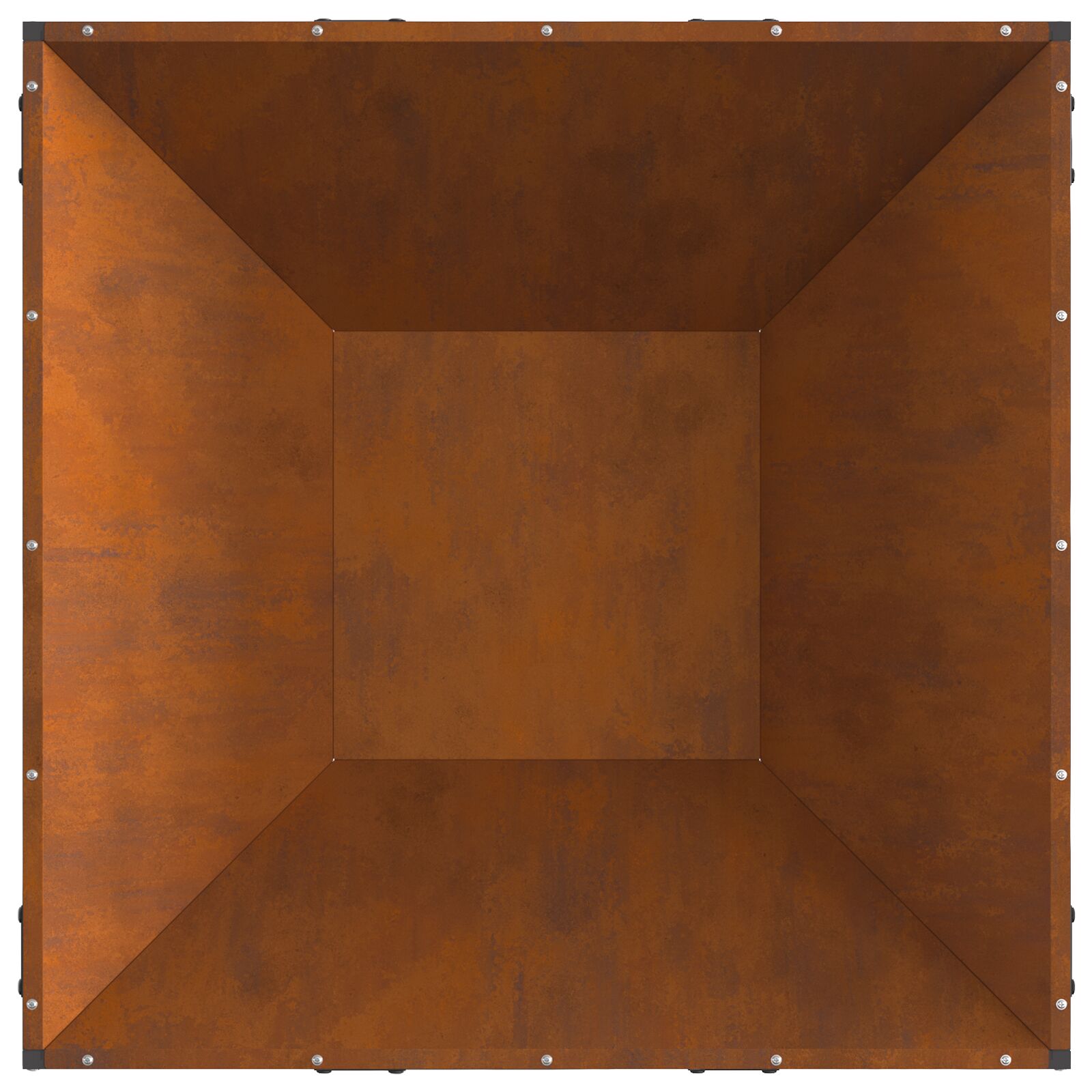 Fyrfadslys Square 80x80x40 cm Vejrbestandigt Stål