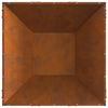 Fyrfadslys Square 80x80x40 cm Vejrbestandigt Stål