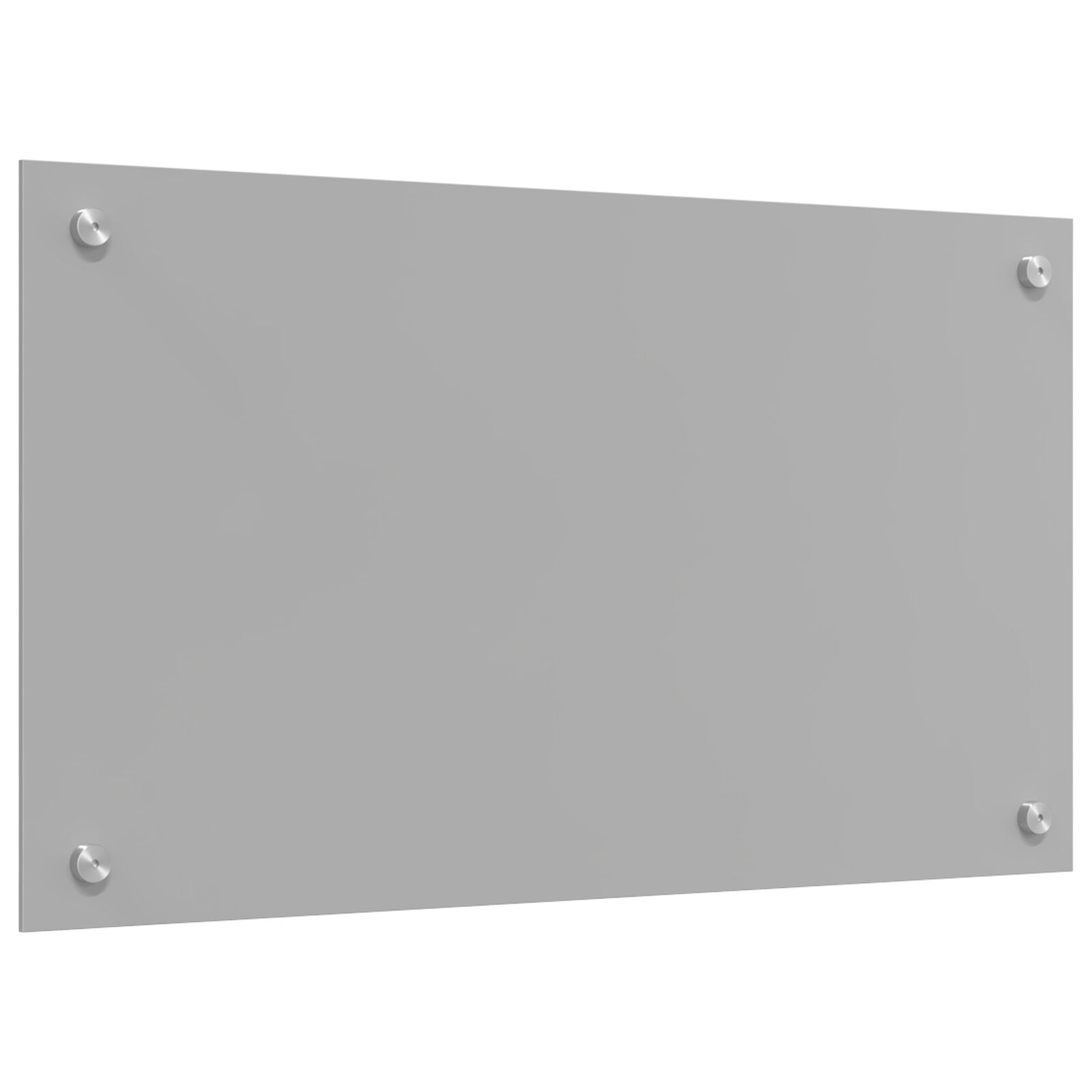 Køkken Splashback Lys Grå 70x40x0,6 cm Hærdet Glas