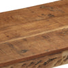 Bænk 110x35x46 cm Massivt Træ Genbrug