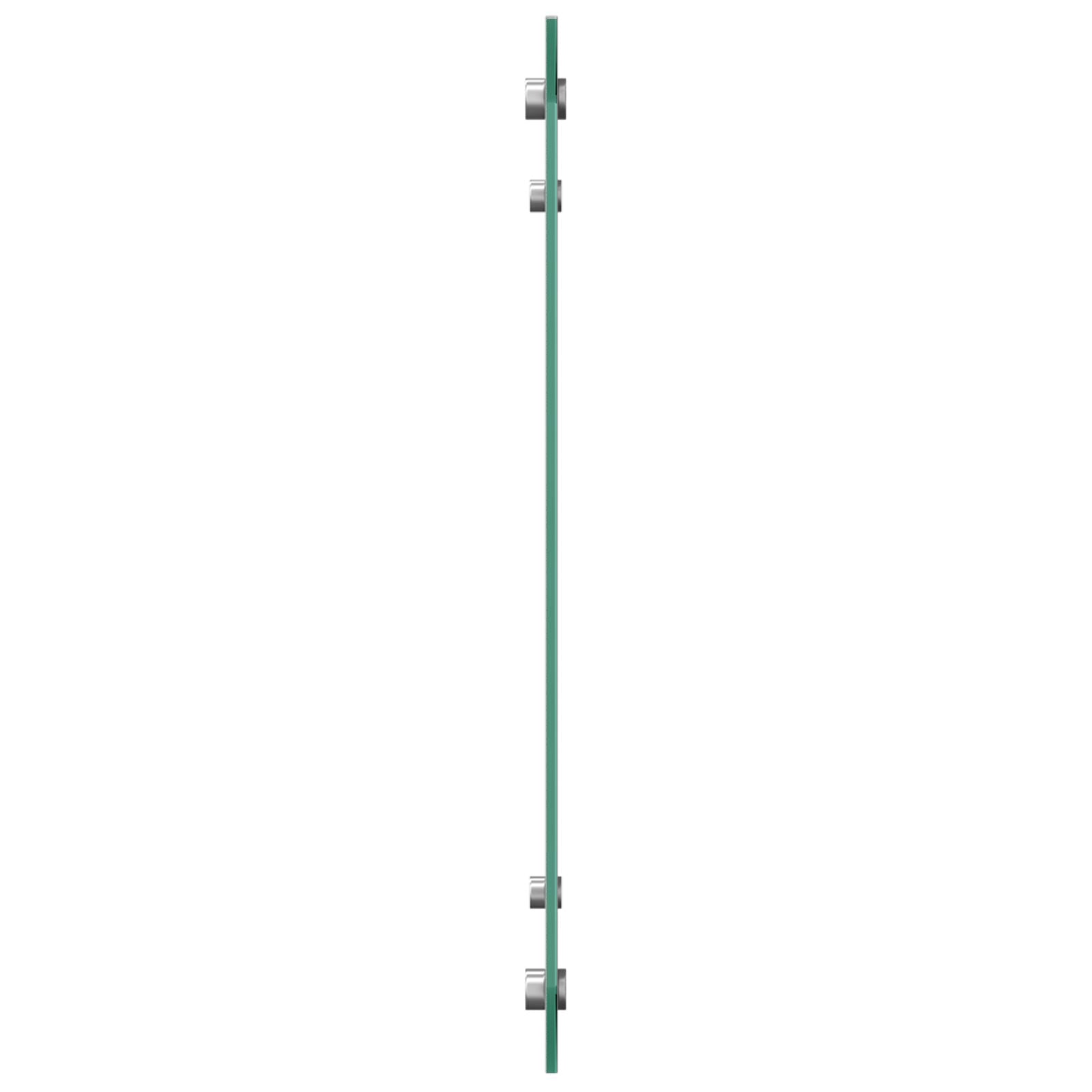 Køkken Sprøjteliste Lys Grå 70x50x0,6 cm Hærdet Glas