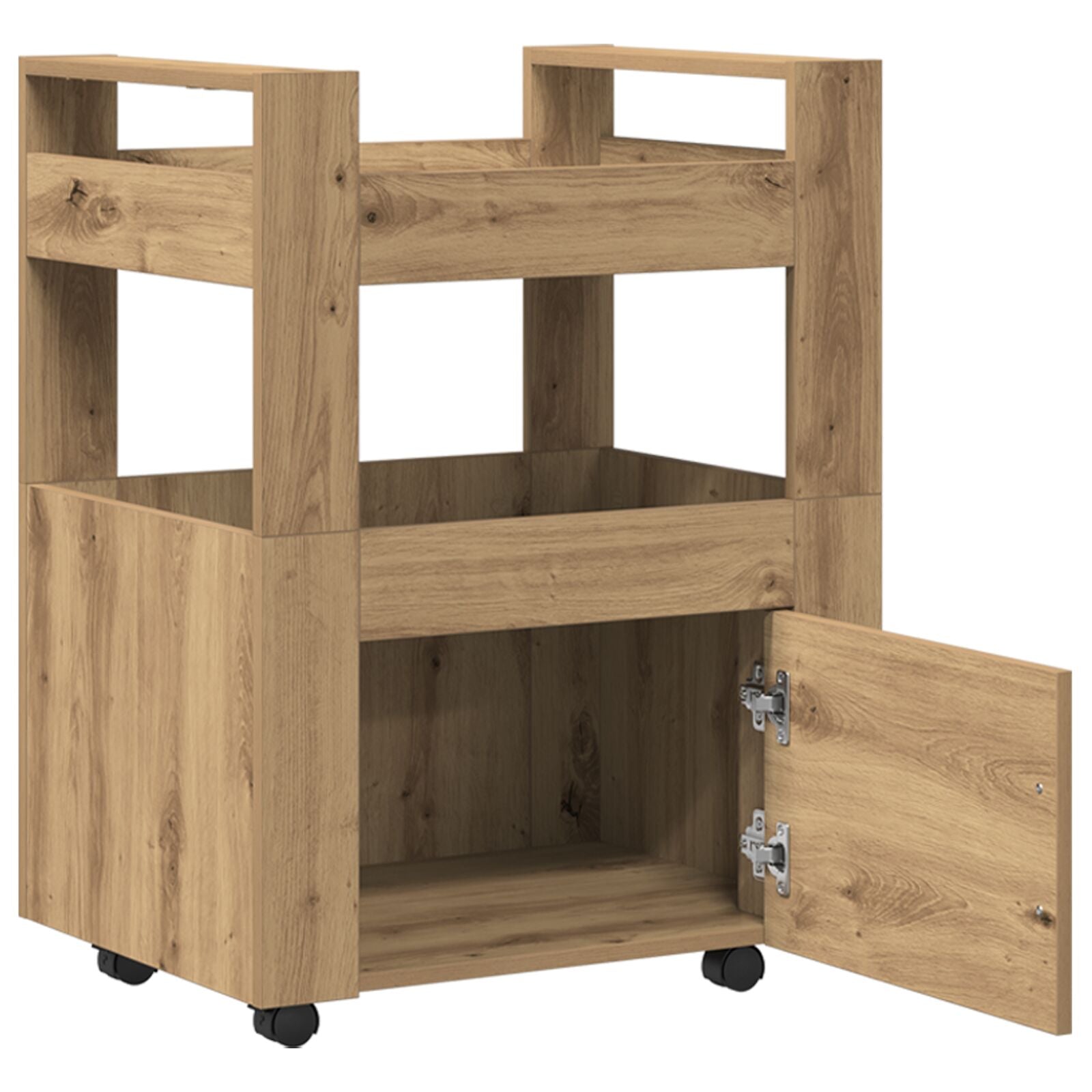 Køkkenvogn Artisan Eg 60x45x80 cm Konstrueret Træ