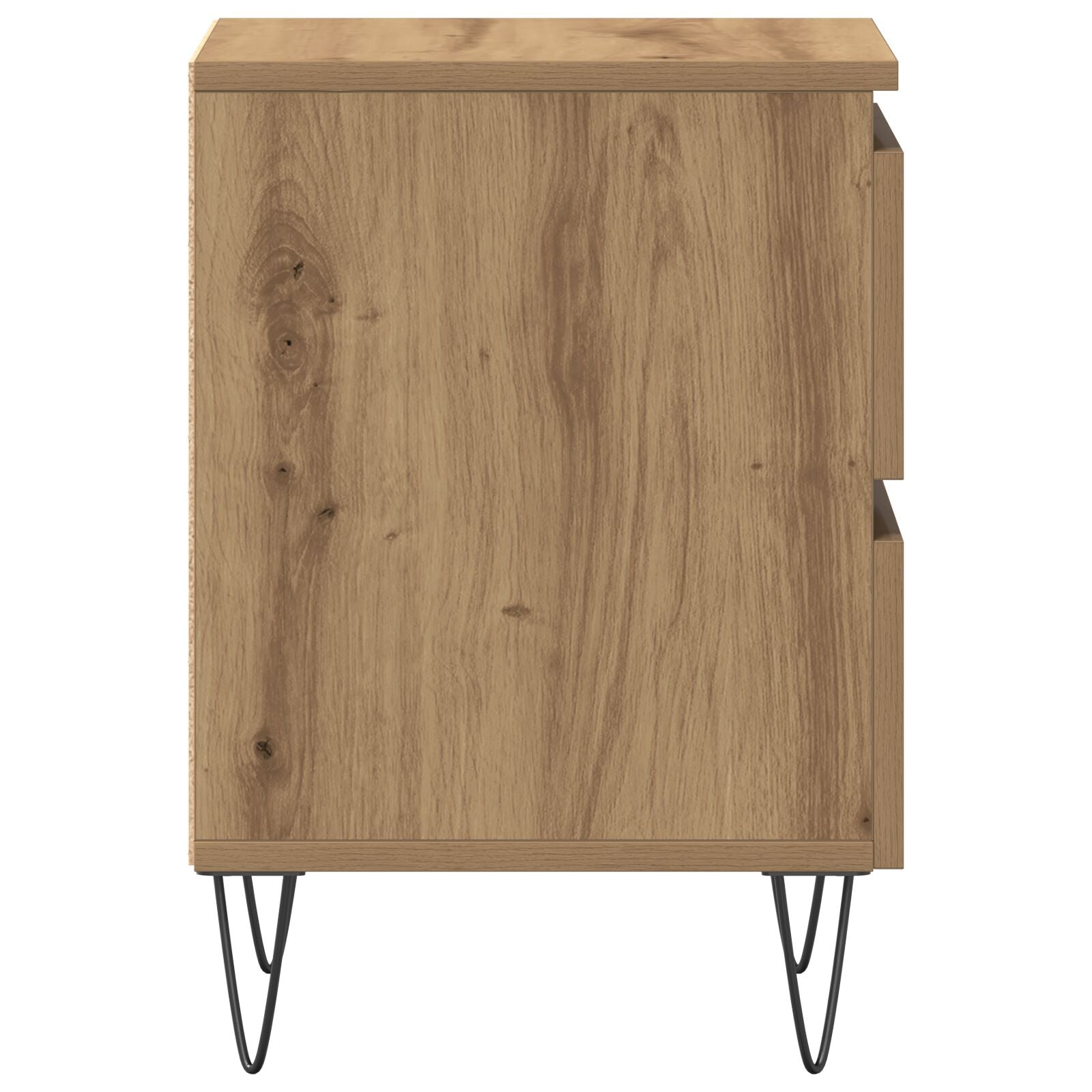 Natbord 2 stk Artisan Eg 40x35x50 cm Konstrueret Træ