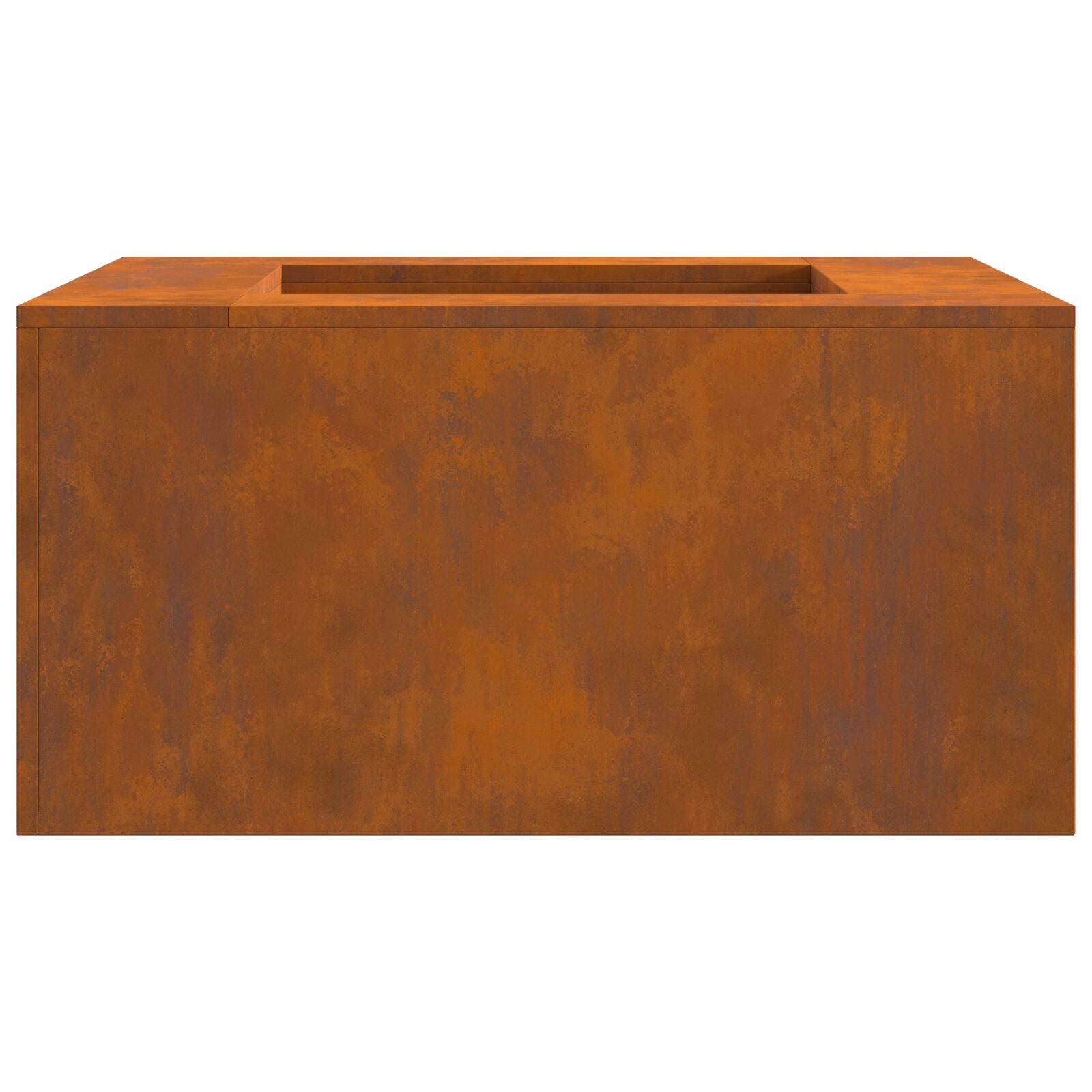 Ildsted Fyrkantet 80x80x40 cm Vejrbestændigt Stål
