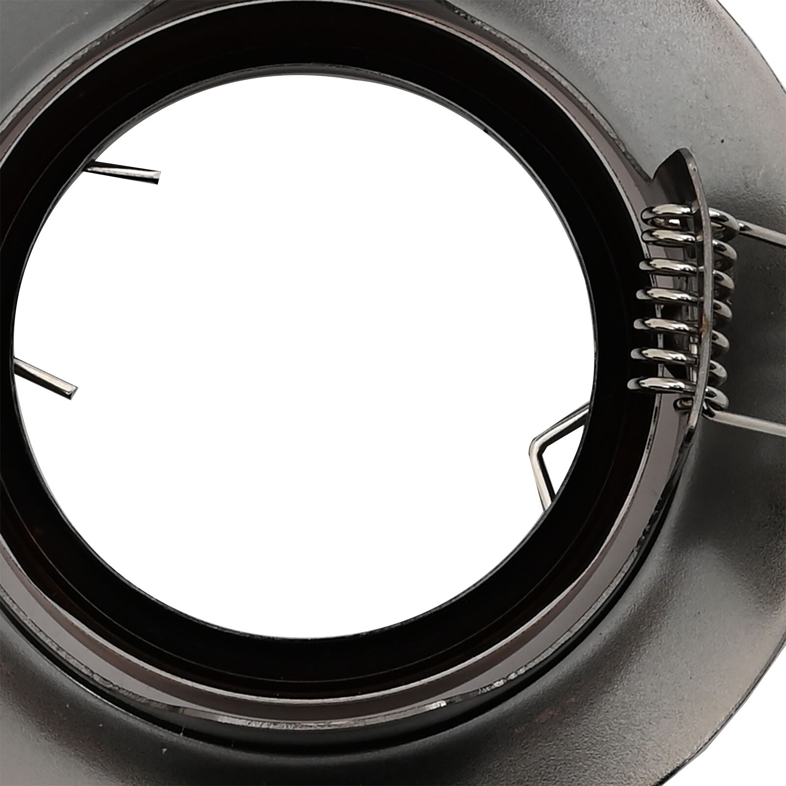 Indbygningsspotlights 24 stk Runde GU10 Kobber Ø90 mm Stål