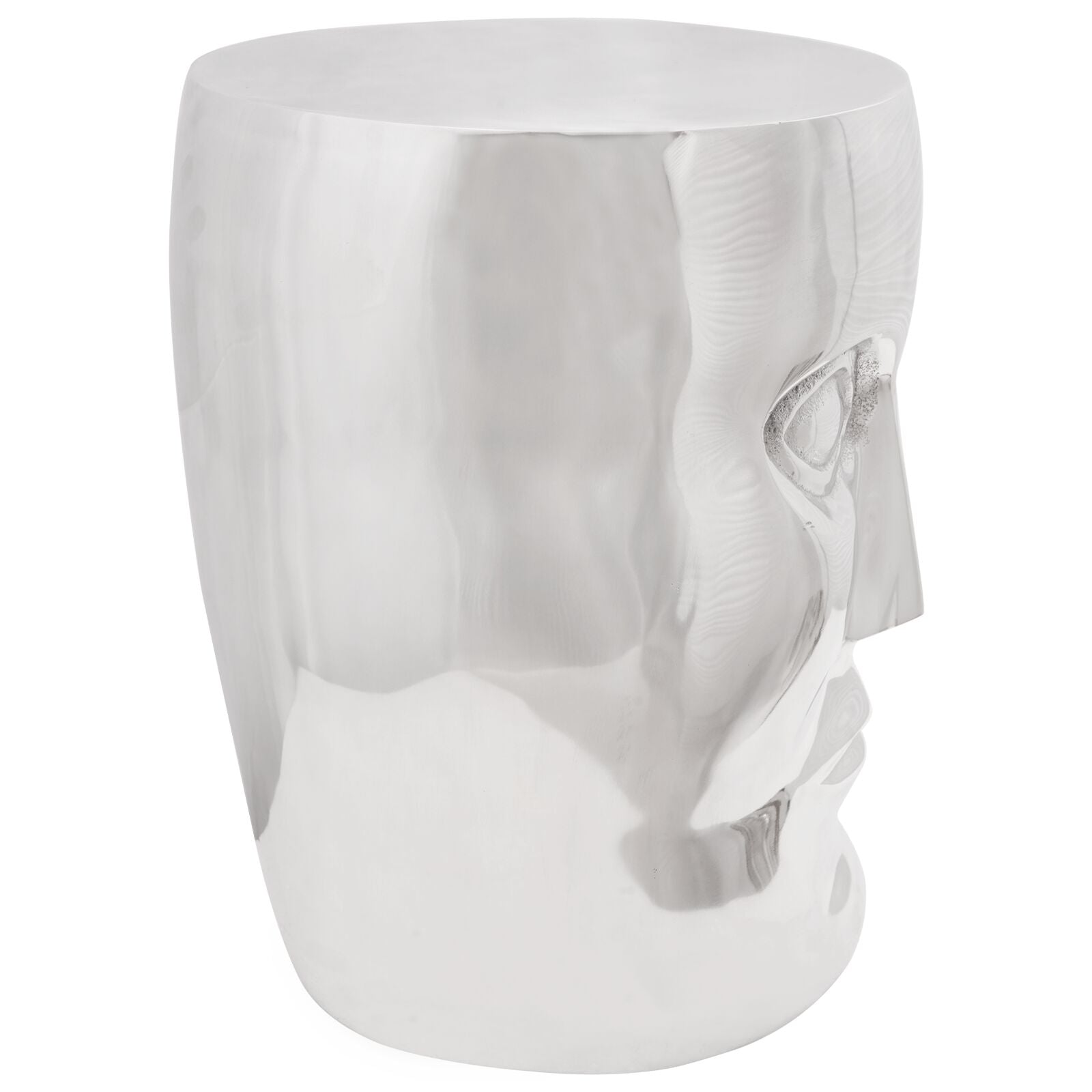 Face Stol Sølv 33x33x45 cm Aluminium