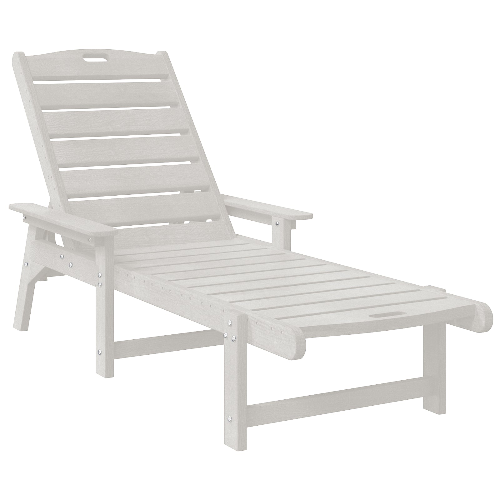 Solstol Hvid 73.5 x 92 x 90cm Plastik