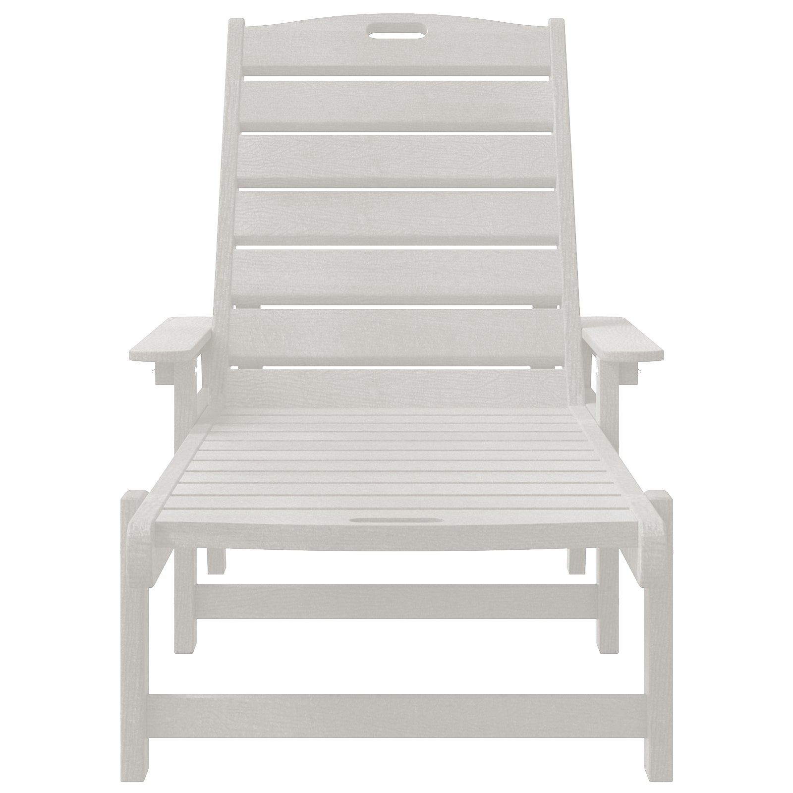 Solstol Hvid 73.5 x 92 x 90cm Plastik