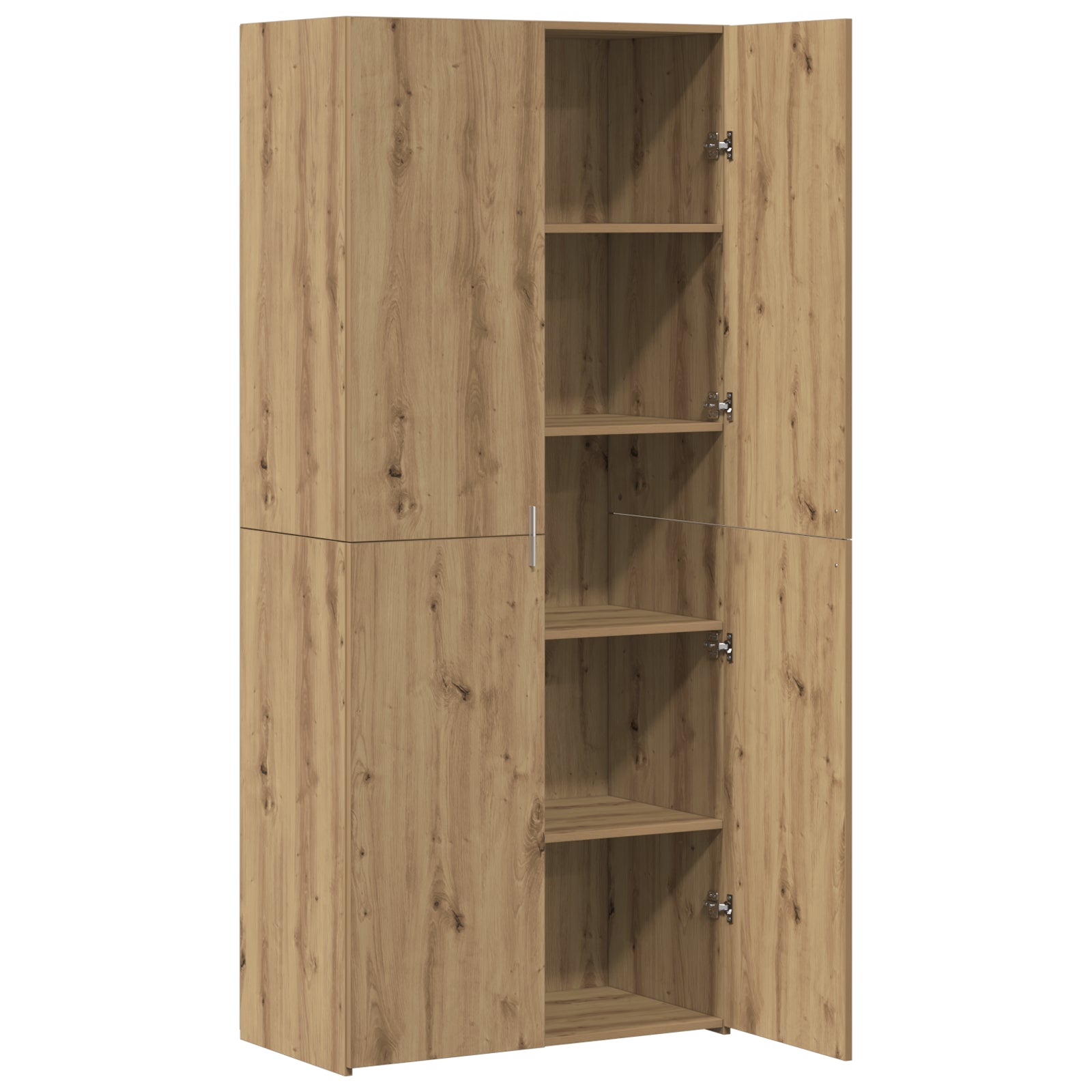 Highboard 2 pcs Artisan Egetræ 80 x 42 x 185 cm