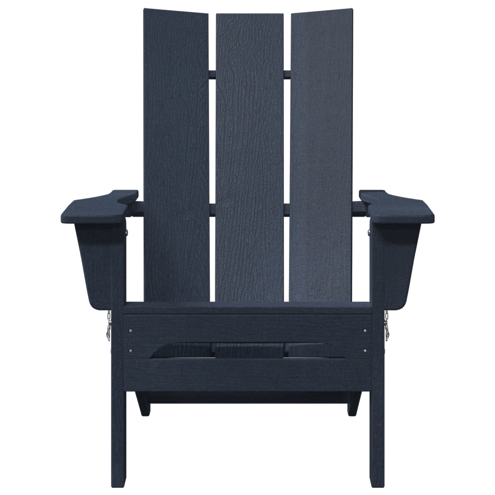 Foldbar Adirondack Stol Marineblå 74.5 x 80.5 x 90cm Plastik