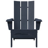 Foldbar Adirondack Stol Marineblå 74.5 x 80.5 x 90cm Plastik