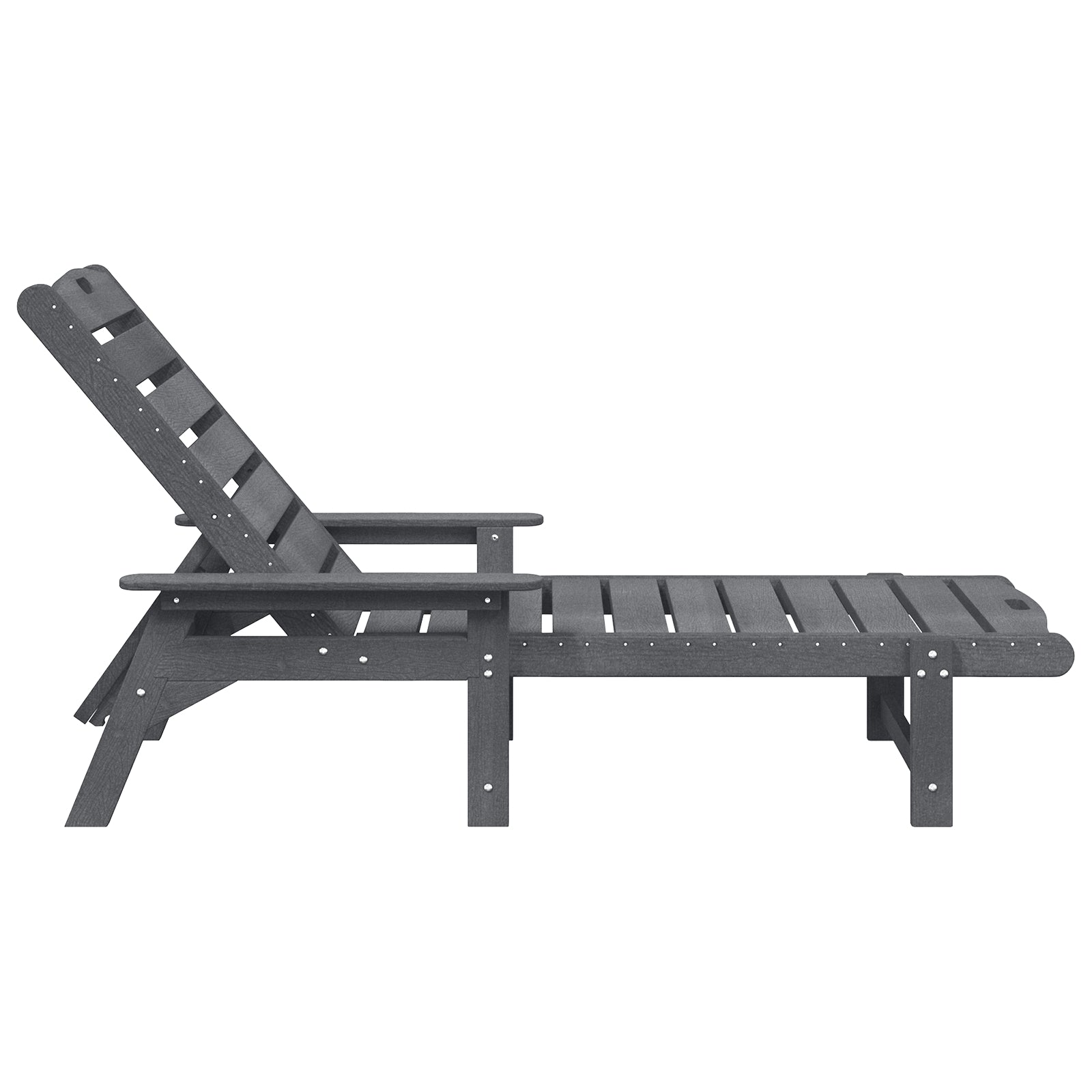 Solstol Lysegrå 73.5 x 92 x 90cm Plastik