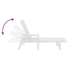Solstol Hvid 73.5 x 92 x 90cm Plastik