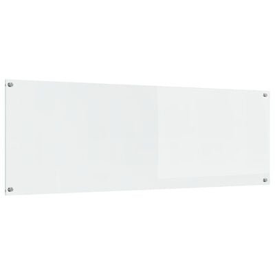 Køkken bagvæg Transparent 120 x 40 x 0.6 cm hærdet glas