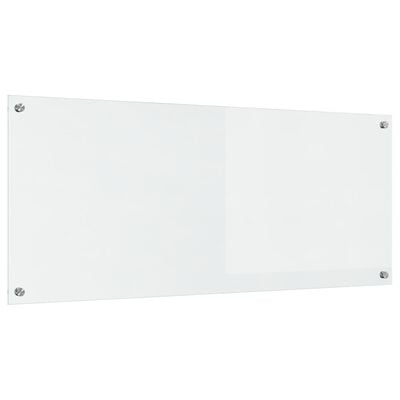 Køkken bagvæg Transparent 120 x 50 x 0.6 cm hærdet glas