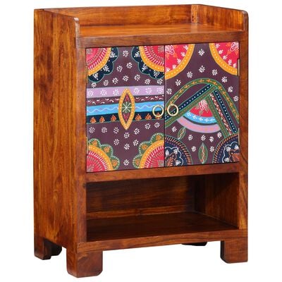 Sko skab med opbevaring Brun 55 x 35 x 75 cm Massivt akacietræ