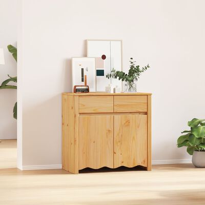 Sideboard Drammen Egetræsfarvet 79 x 43 x 75.5 cm
