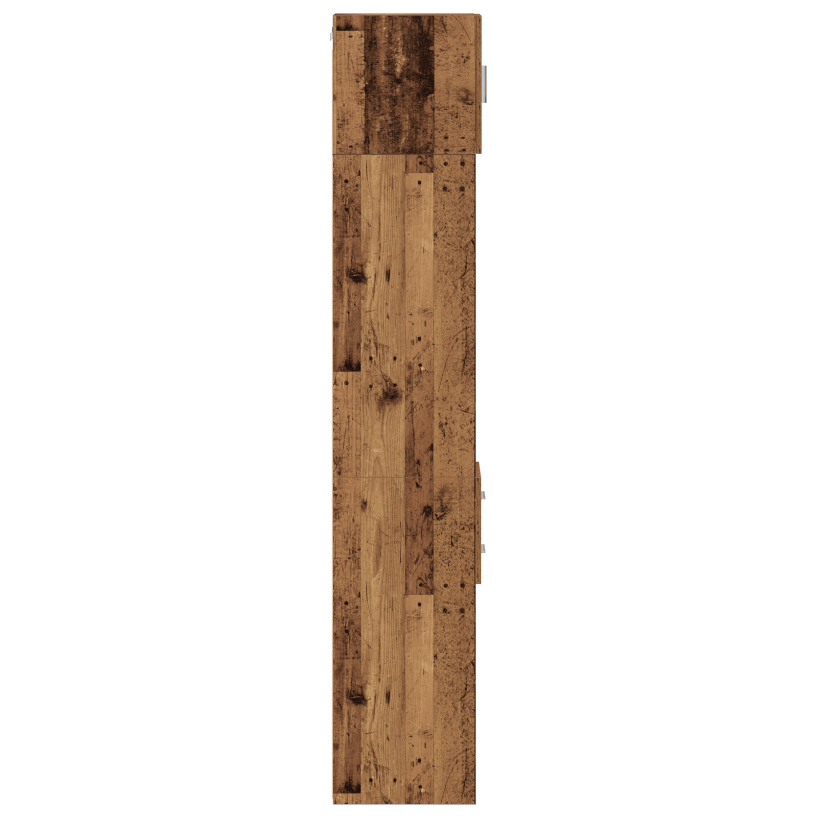 Slim opbevaringsskab med skuffe Gammelt træ 30 x 42.5 x 225 cm