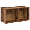 TV-møbelsæt 4 pcs Gammelt træ 37 x 35 x 72 cm Konstrueret træ