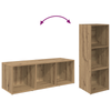 TV-møbelsæt 2 pcs artisan eg 107 x 35 x 37 cm Konstrueret træ