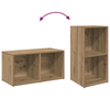TV-møbelsæt 2 pcs artisan eg 72 x 35 x 36.5 cm Konstrueret træ