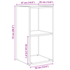 TV-møbelsæt 2 pcs artisan eg 72 x 35 x 36.5 cm Konstrueret træ
