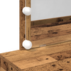 Toiletteskab Gammelt træ 100 x 40 x 120 cm Konstrueret træ