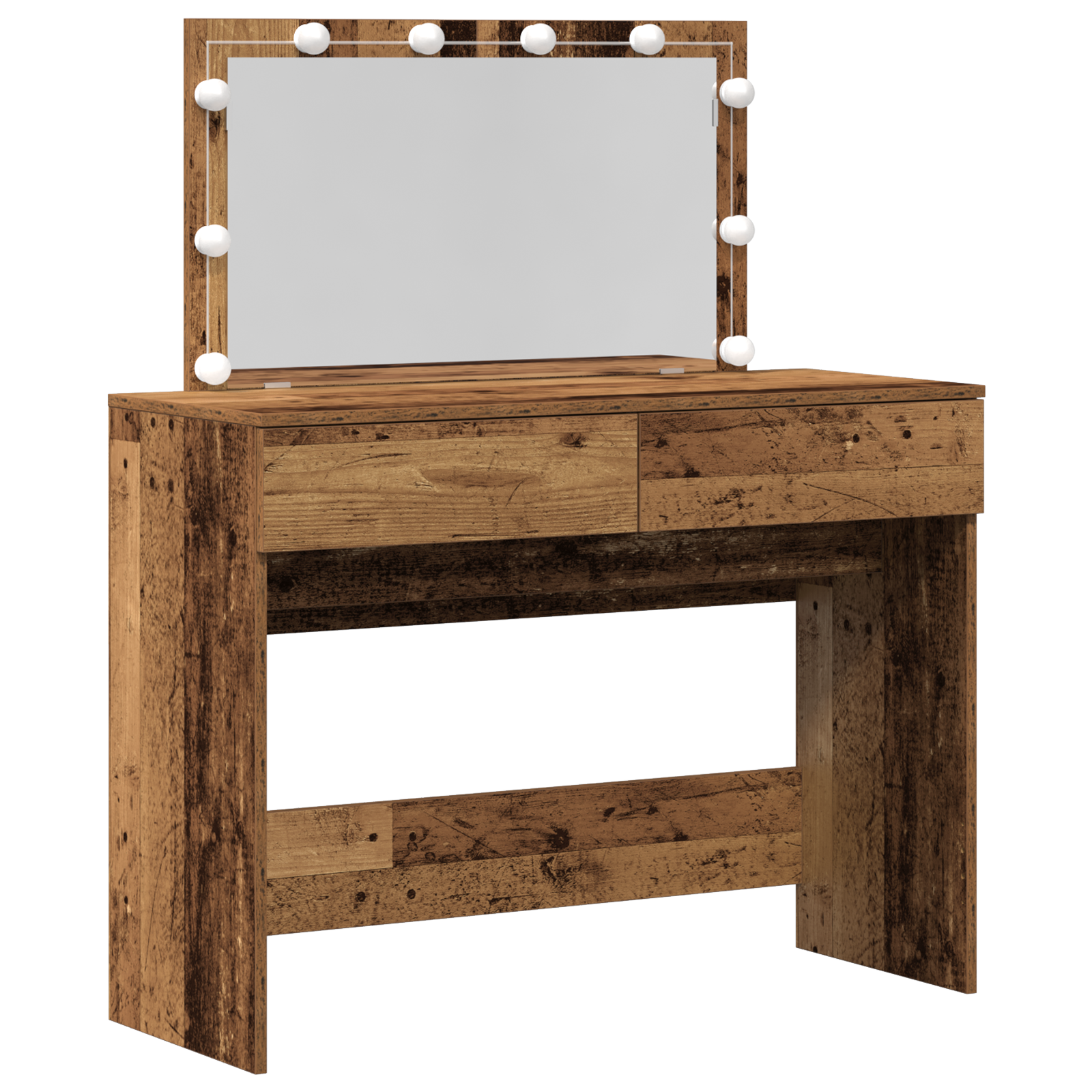 Toiletteskab Gammelt træ 100 x 40 x 120 cm Konstrueret træ