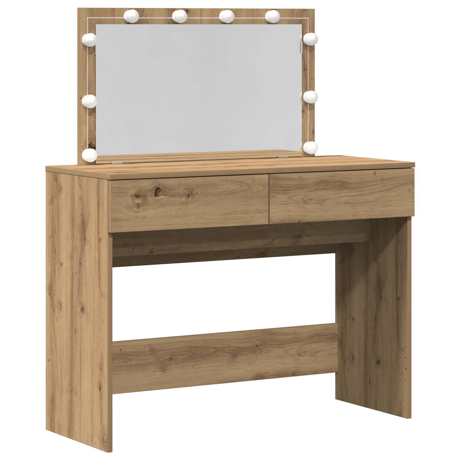 Toiletteskab artisan eg 100 x 40 x 120 cm Konstrueret træ