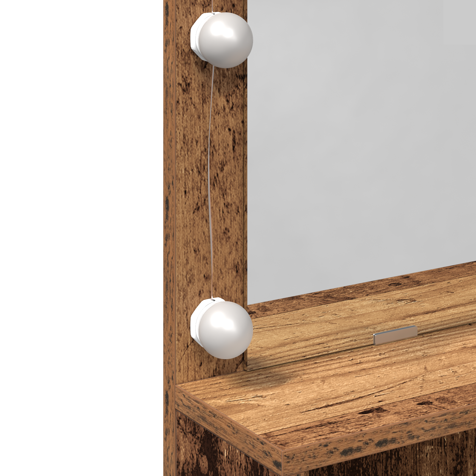 Klædeskab Gammelt træ 80 x 41 x 134.5 cm Konstrueret træ