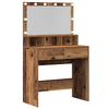 Klædeskab Gammelt træ 80 x 41 x 134.5 cm Konstrueret træ