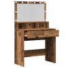 Klædeskab Gammelt træ 80 x 41 x 134.5 cm Konstrueret træ
