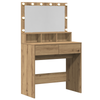 Klædeskab artisan eg 80 x 41 x 134.5 cm Konstrueret træ