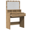 Klædeskab artisan eg 80 x 41 x 134.5 cm Konstrueret træ